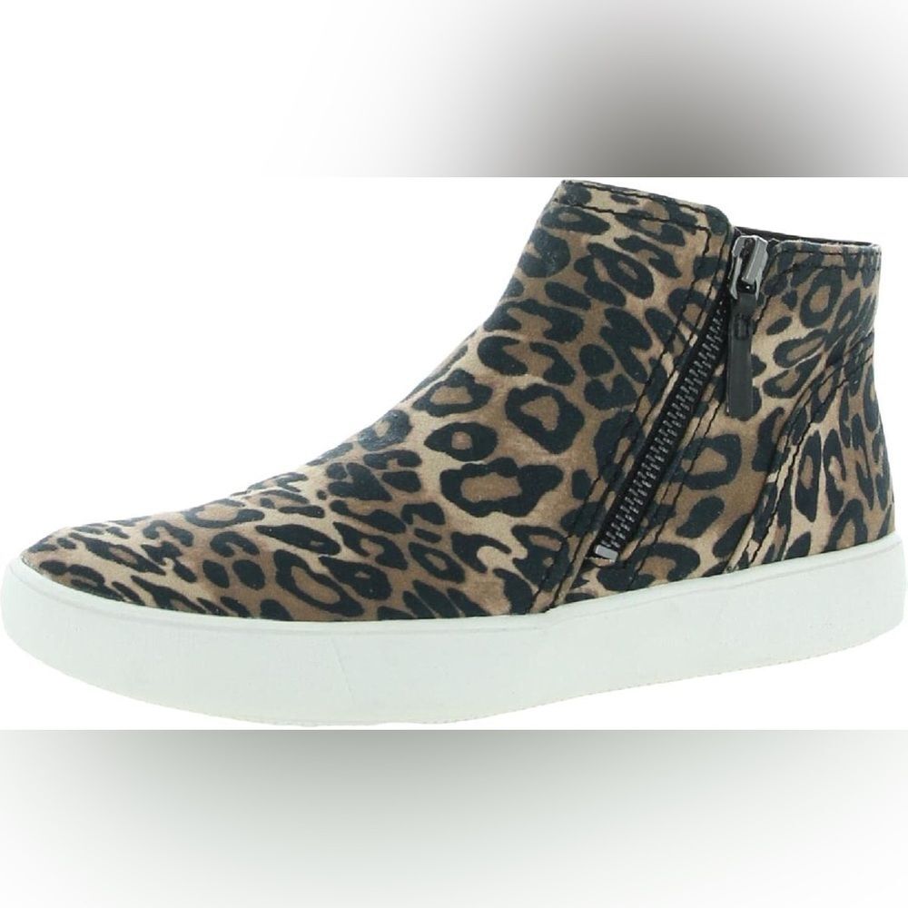 Women's Naturalizer Leopard Print High Top Sneaker Miranda Ankle/Bootie Size 6